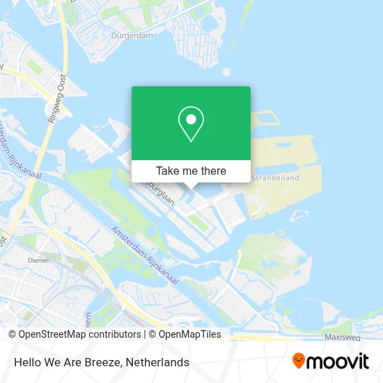 Hello We Are Breeze map