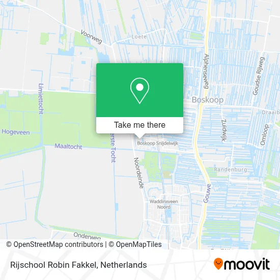 Rijschool Robin Fakkel map