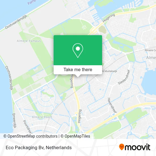 Eco Packaging Bv map