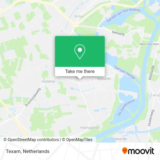 Texam map