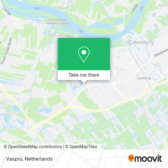 Vaspro map