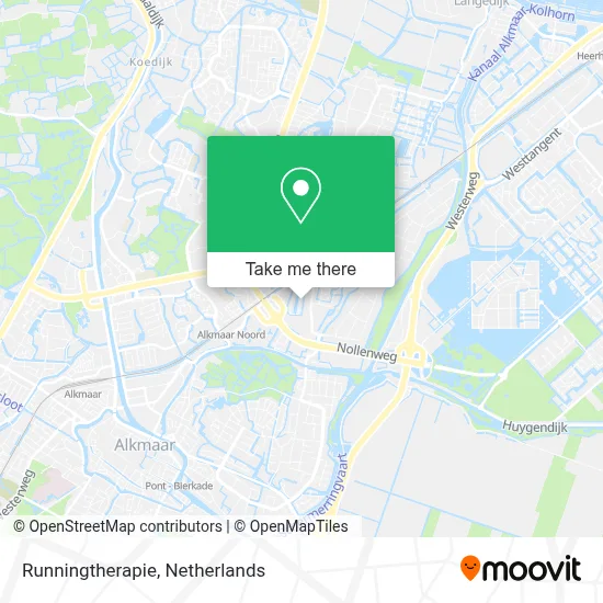 Runningtherapie map