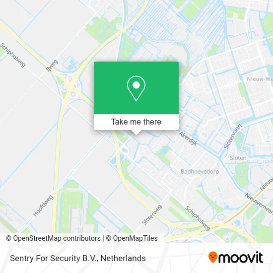Sentry For Security B.V. Karte