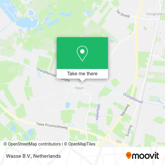 Wasse B.V. map
