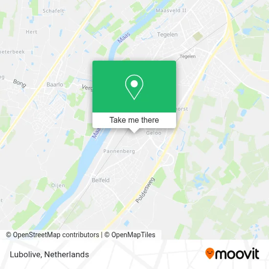 Lubolive map