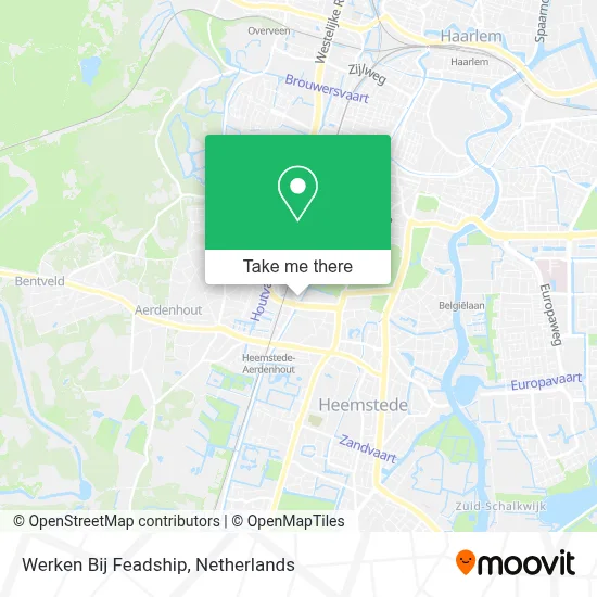 Werken Bij Feadship map