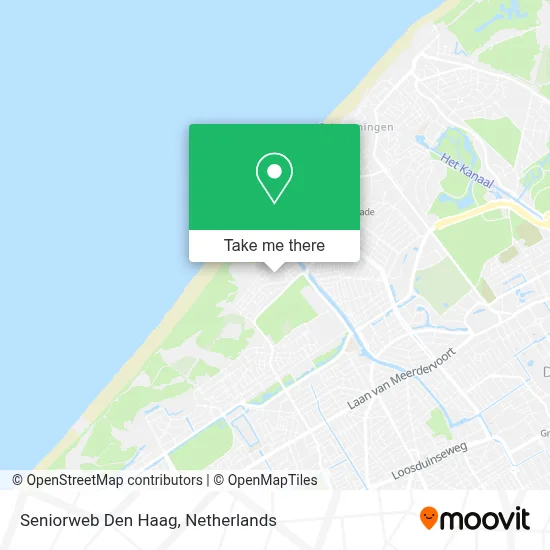 Seniorweb Den Haag map