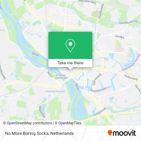 No More Boring Socks map