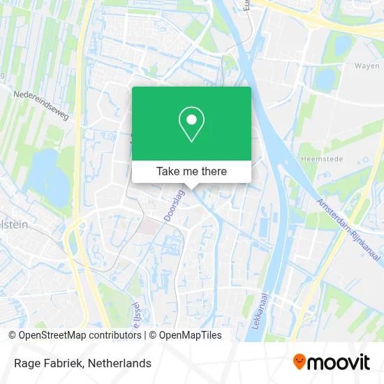 Rage Fabriek map