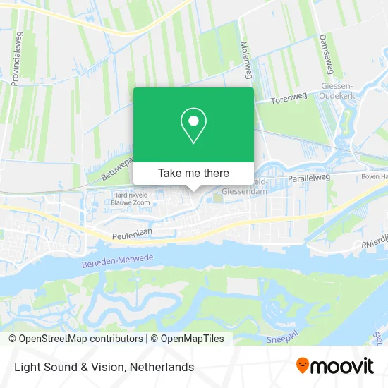 Light Sound & Vision map