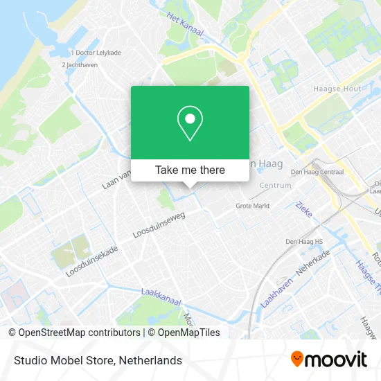 Studio Mobel Store map