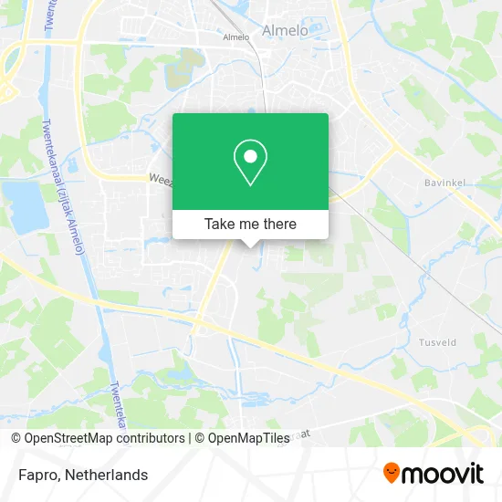 Fapro map