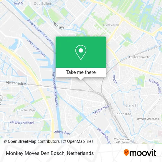 Monkey Moves Den Bosch map