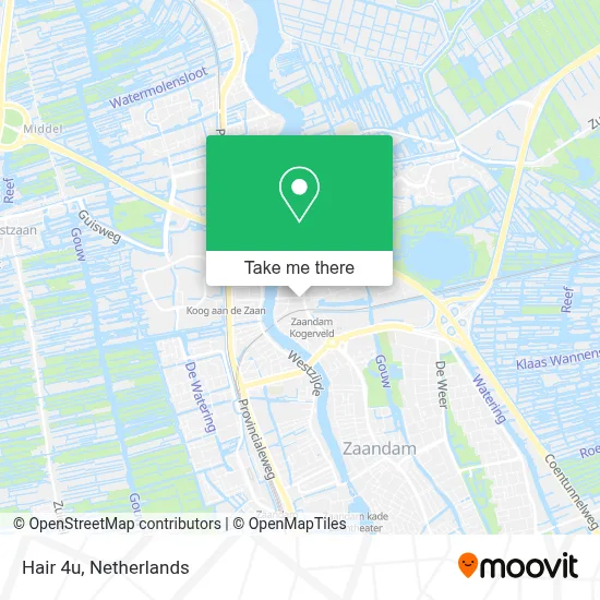 Hair 4u map
