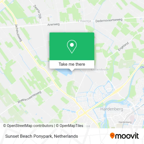 Sunset Beach Ponypark map