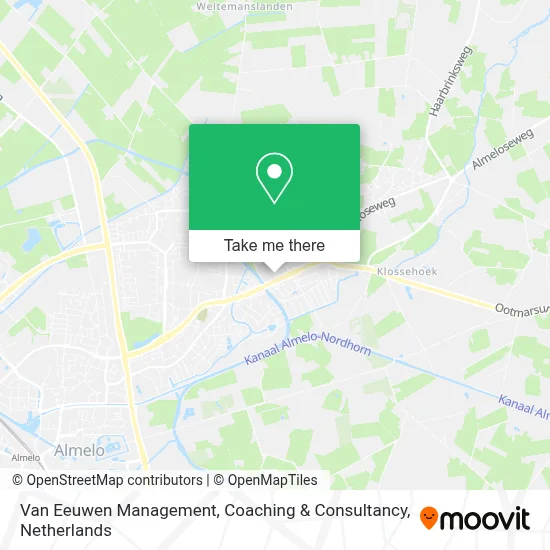 Van Eeuwen Management, Coaching & Consultancy map