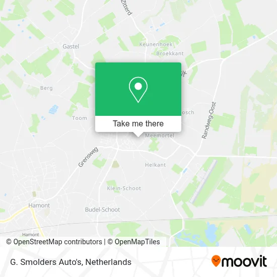 G. Smolders Auto's map