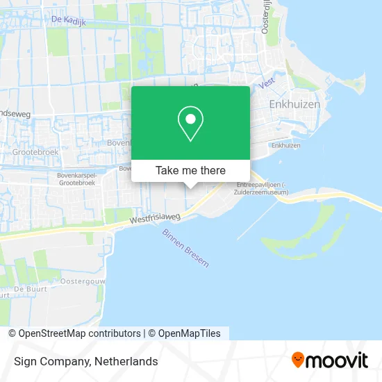 Sign Company map