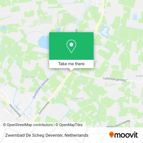 Zwembad De Scheg Deventer map