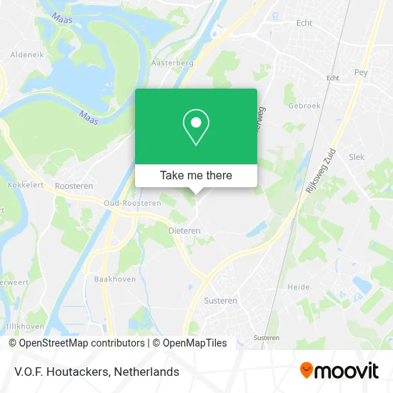 V.O.F. Houtackers map