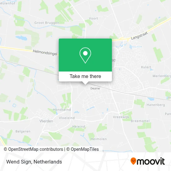 Wend Sign map