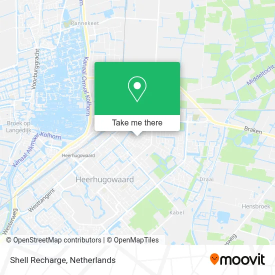 Shell Recharge map