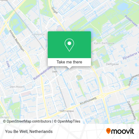 You Be Well map