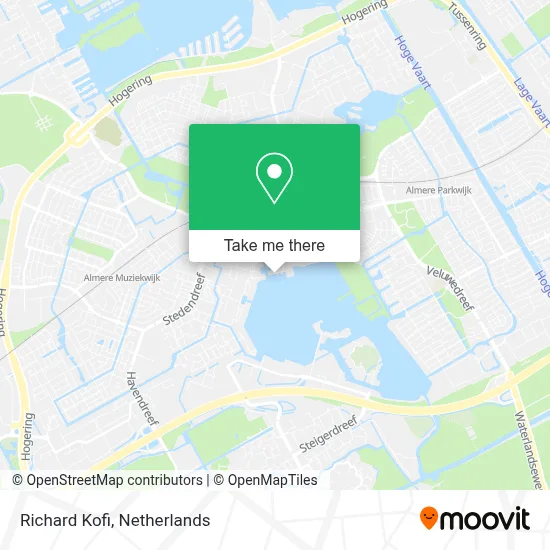 Richard Kofi map