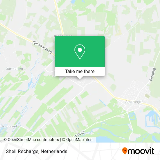 Shell Recharge map