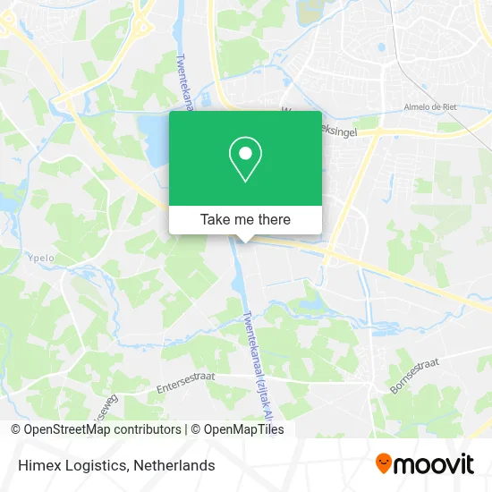 Himex Logistics map