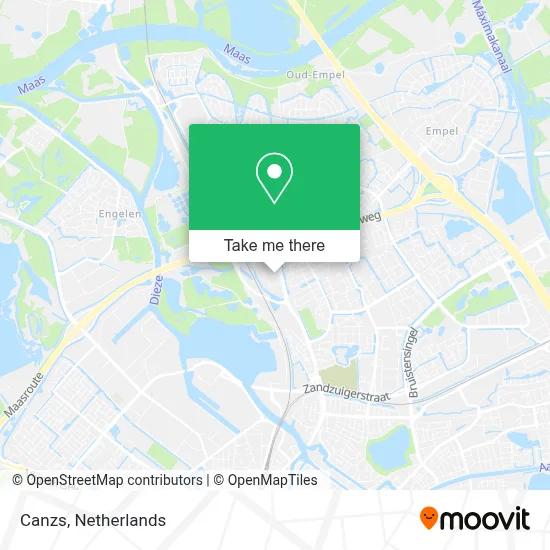 Canzs map