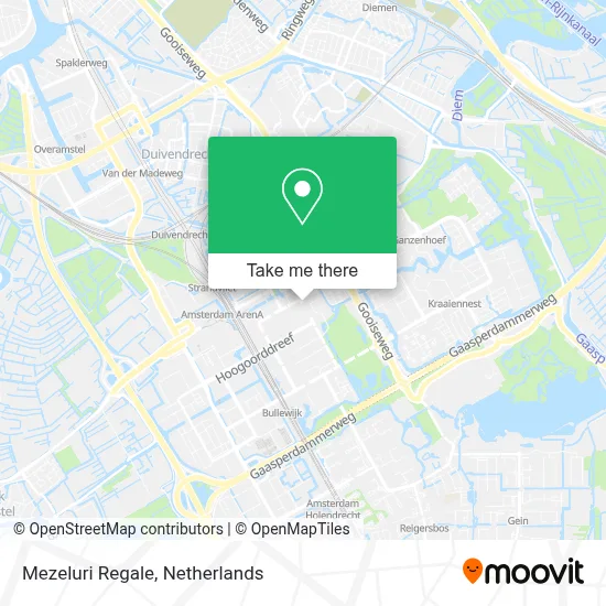 Mezeluri Regale map