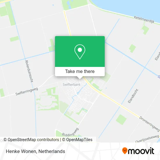Henke Wonen map