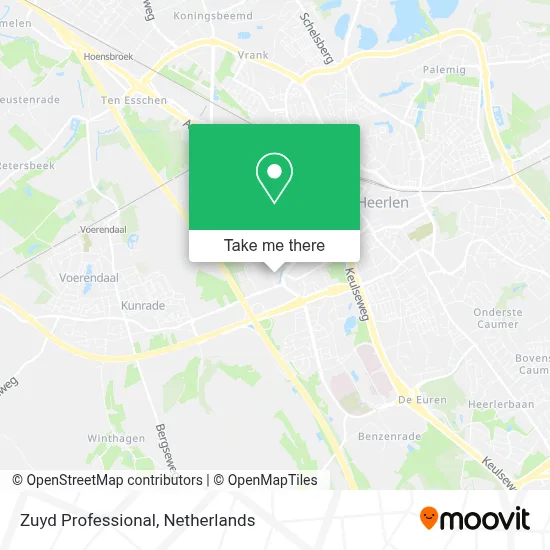 Zuyd Professional map