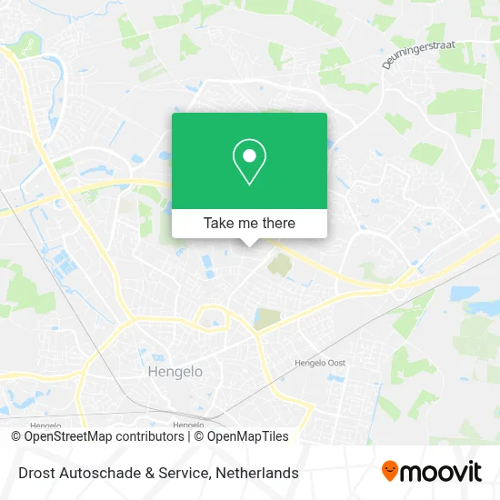 Drost Autoschade & Service map