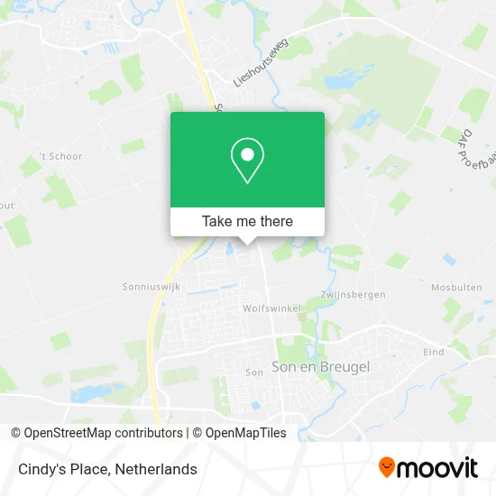 Cindy's Place Karte