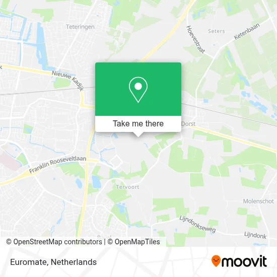 Euromate map