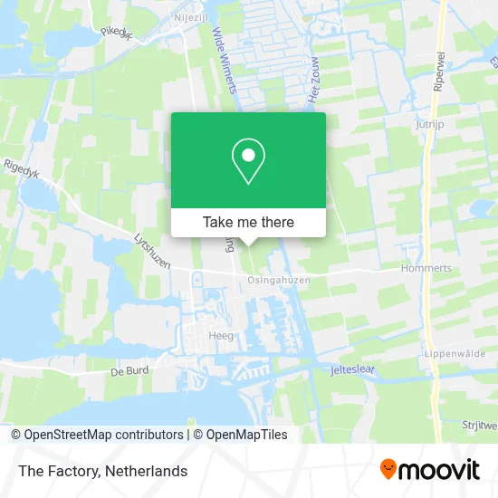 De Fabriek map