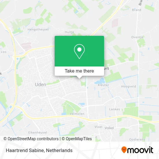 Haartrend Sabine map