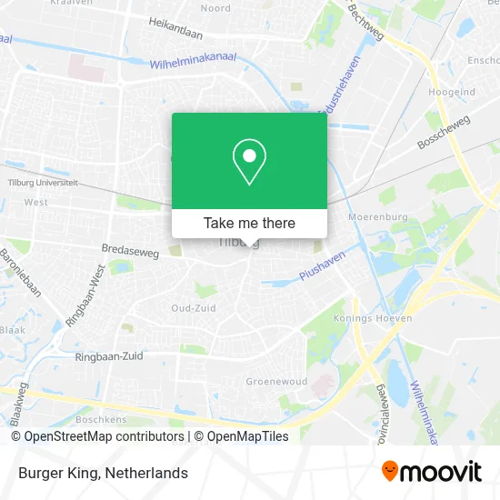 Burger King map
