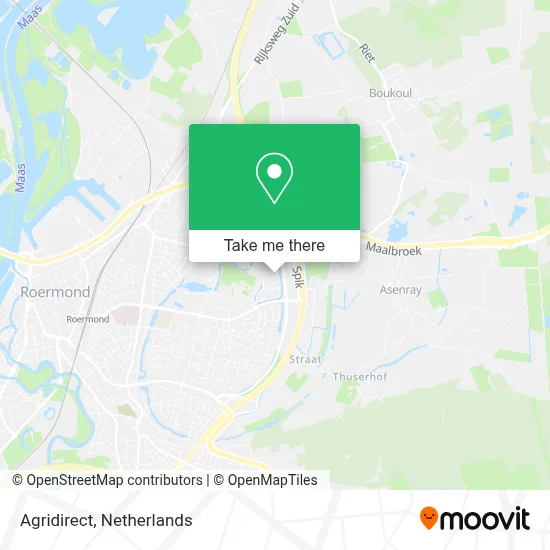 Agridirect map