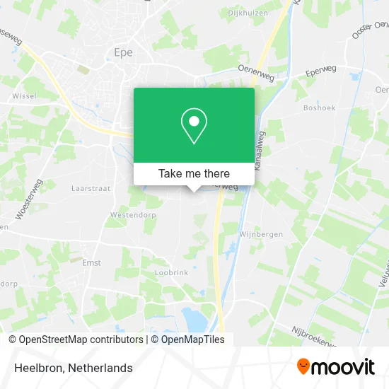 Heelbron map