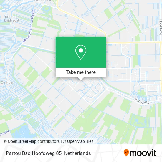 Partou Bso Hoofdweg 85 map
