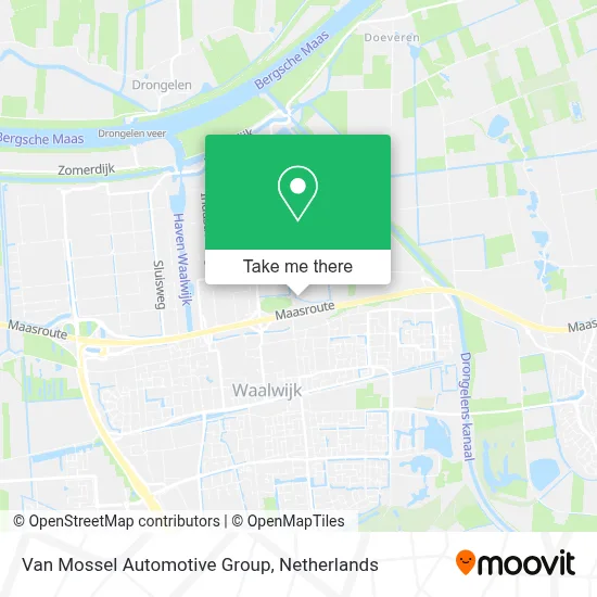 Van Mossel Automotive Group map