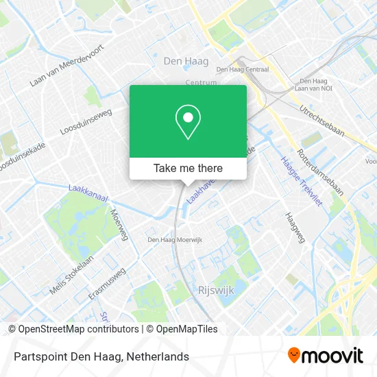 Partspoint Den Haag map