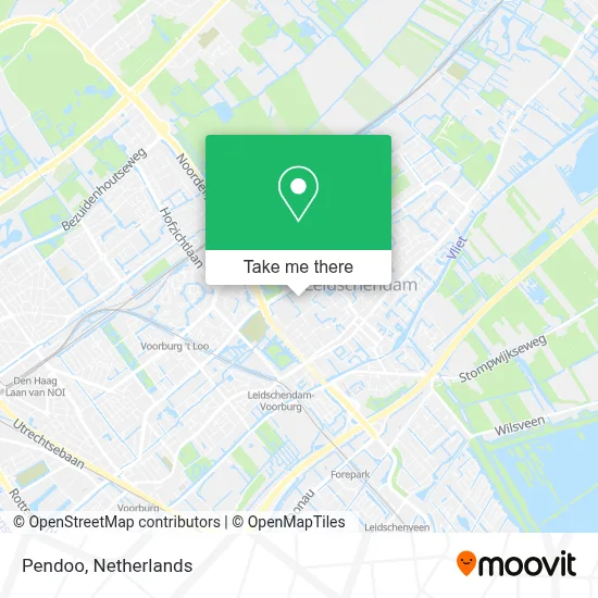 Pendoo map