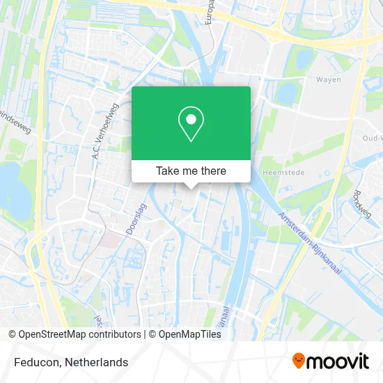 Feducon map
