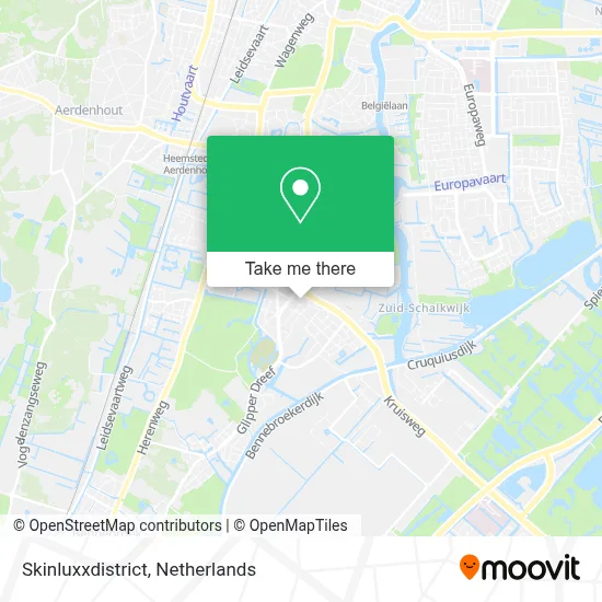 Skinluxxdistrict map