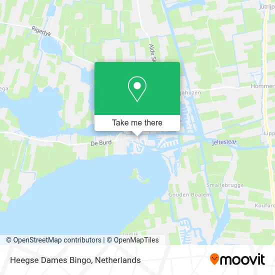 Heegse Dames Bingo map