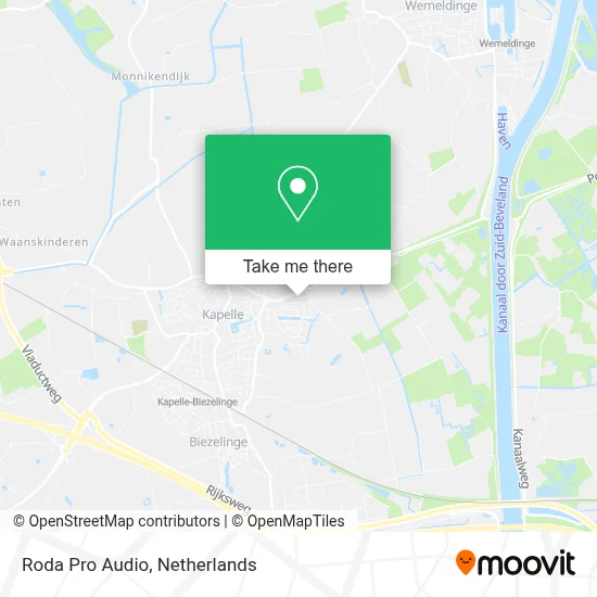 Roda Pro Audio map